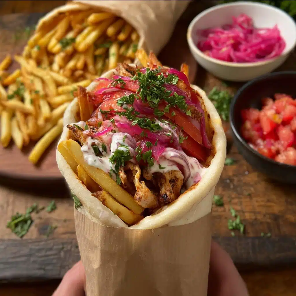 Chicken Shawarma Wrap Recipe - Recipe Image