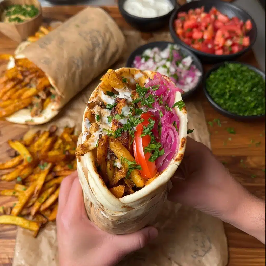 Chicken Shawarma Wrap Recipe - Recipe Image