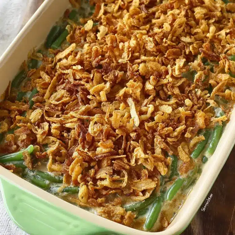 Classic Green Bean Casserole Recipe