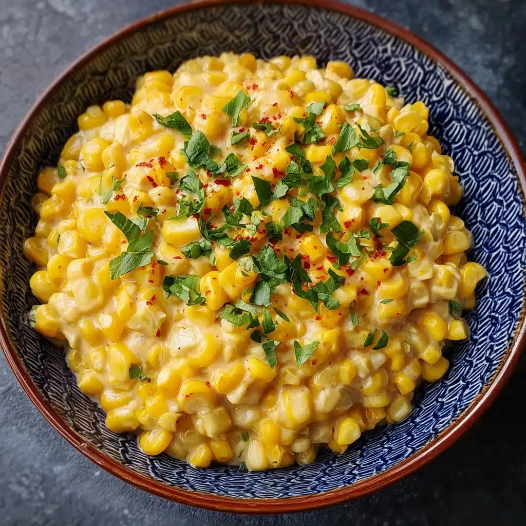 Louisiana Creamed Corn Maque Choux Recipe - Recipe Image