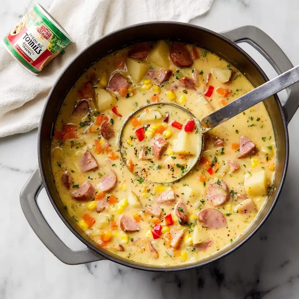 Cajun Corn Chowder Recipe - Recipe Image