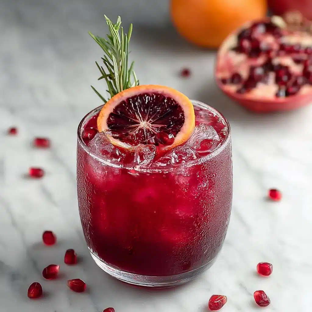 Perfect Blood Orange Pomegranate Sangria Recipe - Recipe Image