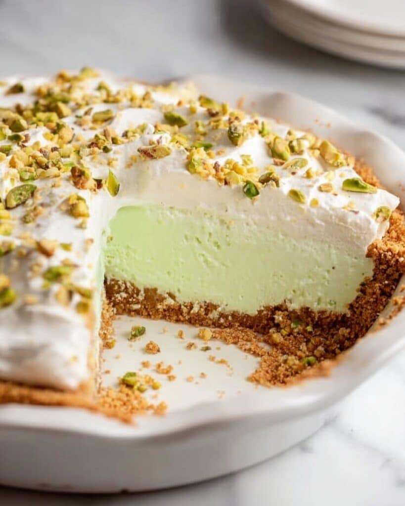 No Bake Pistachio Cream Pie Recipe