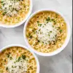 Parmesan Pasta Soup Recipe