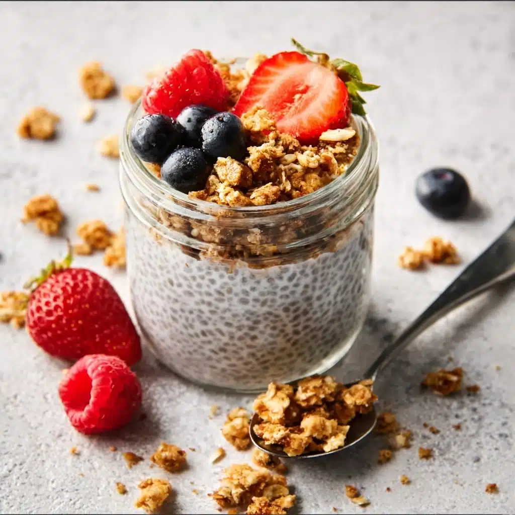 Over Night Chia Pudding Recipe - Recipe Image