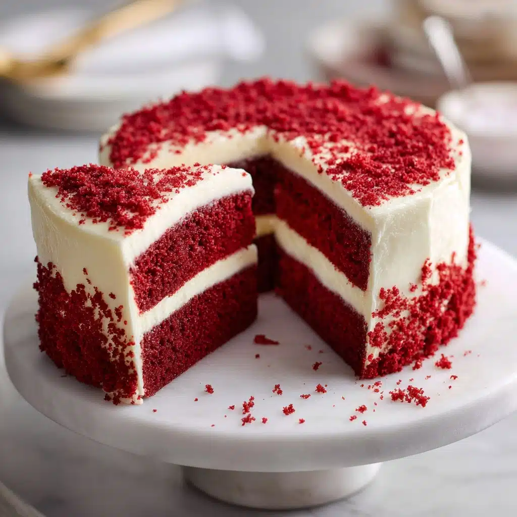 Red velvet wedding cake recipe - Recipe Image