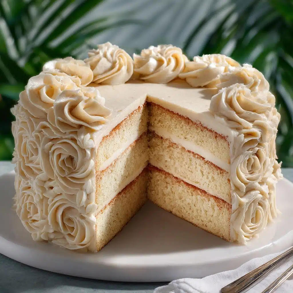 White Chocolate Mocha Cake Recipe - Recipe Image