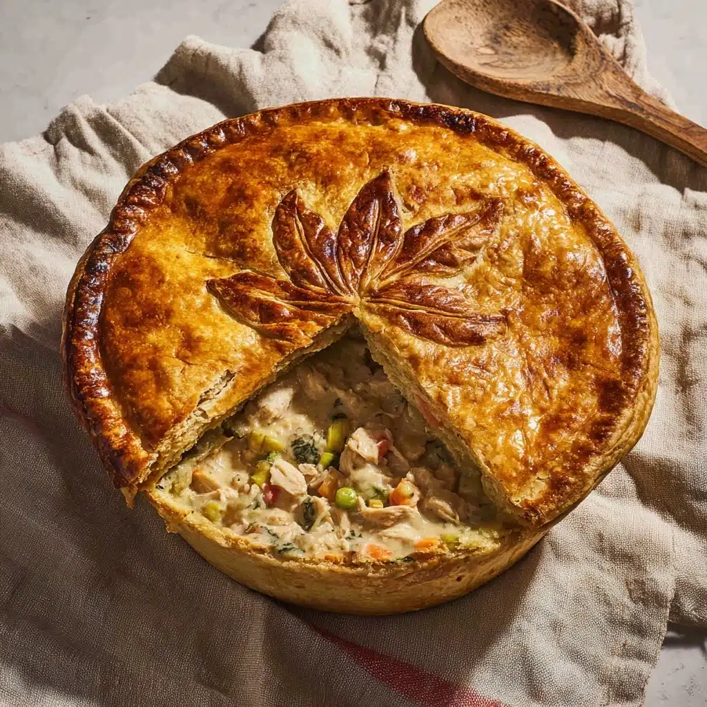Chicken, Leek and Bacon Pie Recipe - Recipe Image