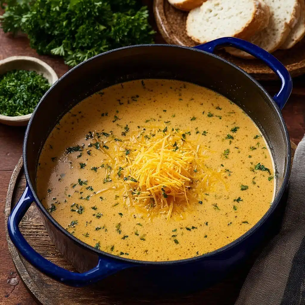 Cheesy Beef and Potato Soup Recipe - Recipe Image