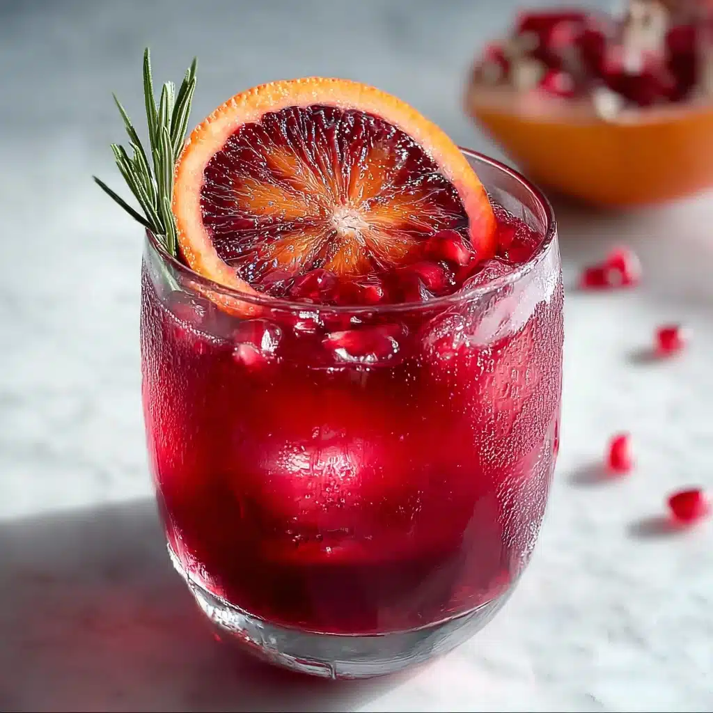 Perfect Blood Orange Pomegranate Sangria Recipe