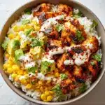 Street Corn Chicken Bowl Recipe