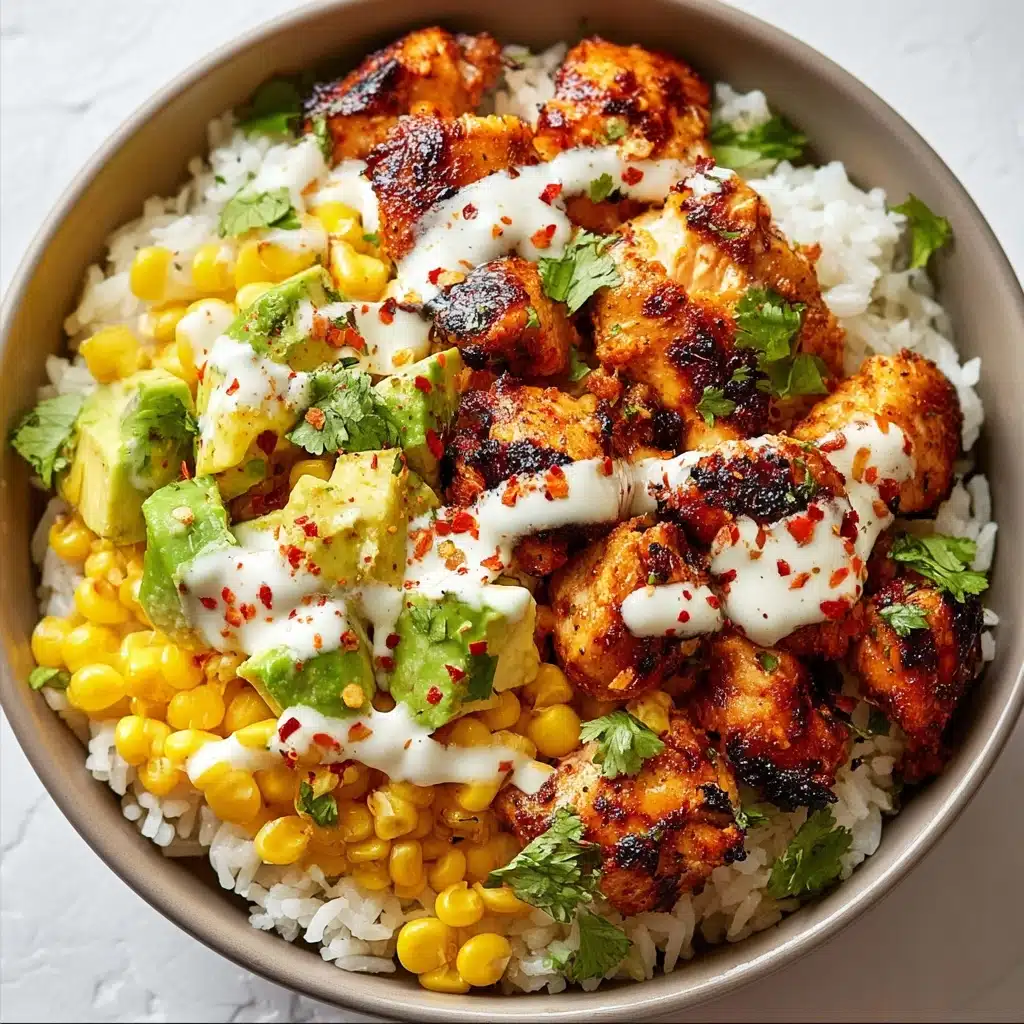 Street Corn Chicken Bowl Recipe
