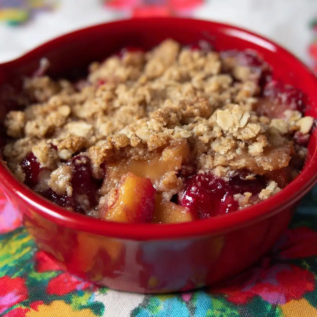 The recipe that I'm sharing with you today is adapted from Joy's Pear Cranberry Pecan Crumble from her book and includes changes to suit my tastes Recipe - Recipe Image
