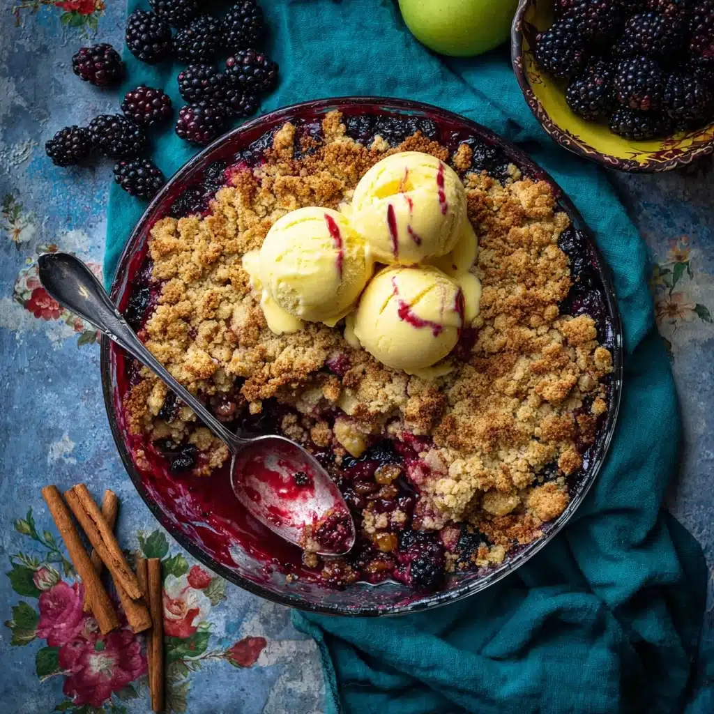 Apple and Blackberry Crumble Recipe - Recipe Image