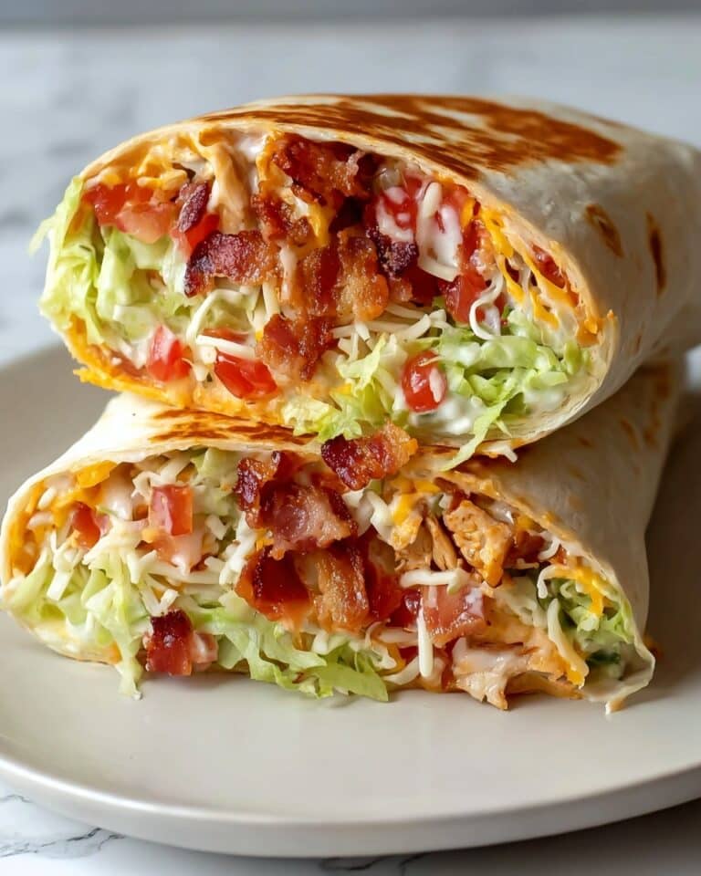 Zesty BLT Wraps with Chipotle Mayo Recipe