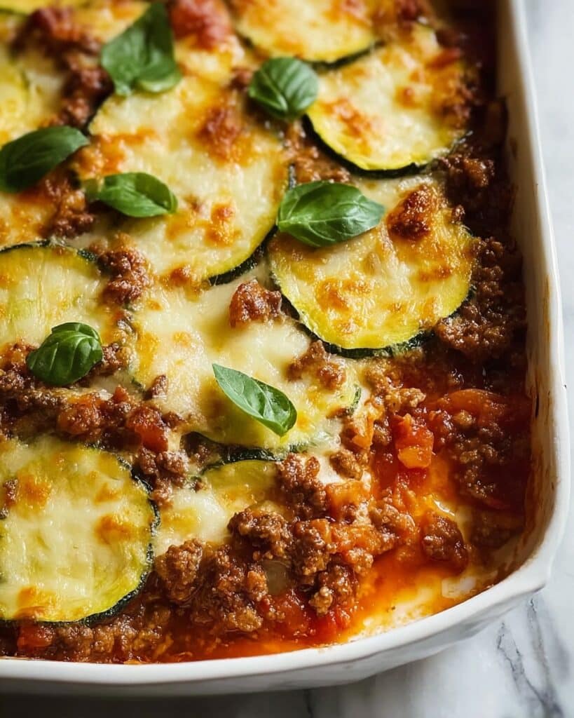 40-Minute Easy Ground Beef Zucchini Casserole That’s Irresistible Recipe