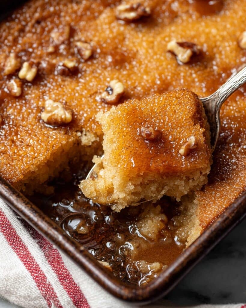 Maple Walnut Pudding Chômeur Recipe