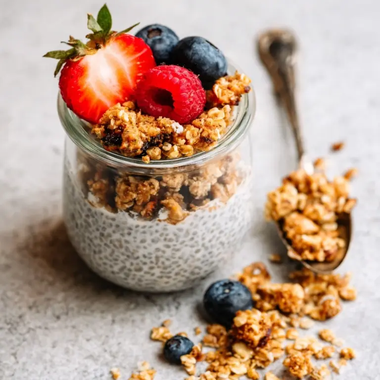 Over Night Chia Pudding Recipe