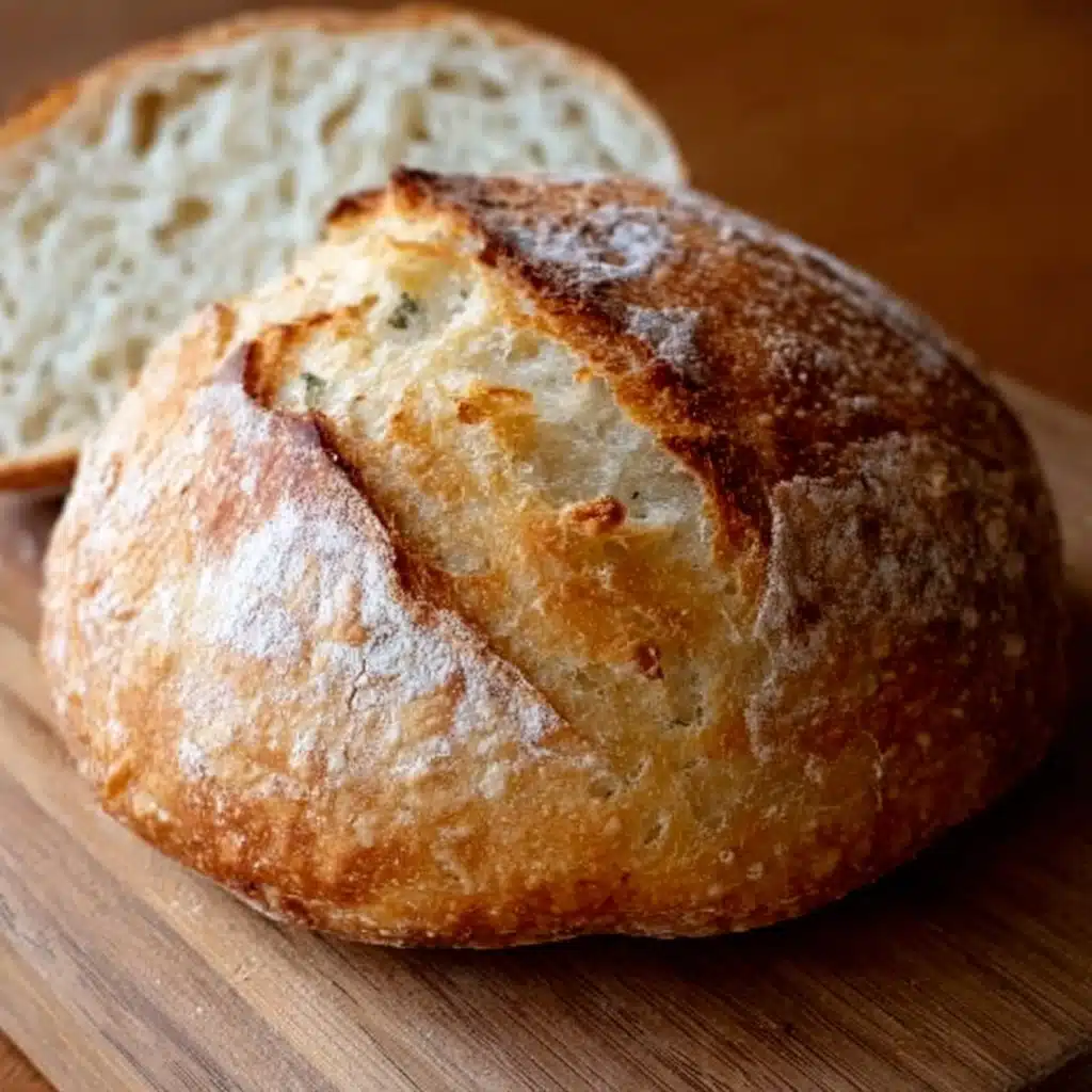 4-Ingredient Artisan Bread Recipe - Recipe Image
