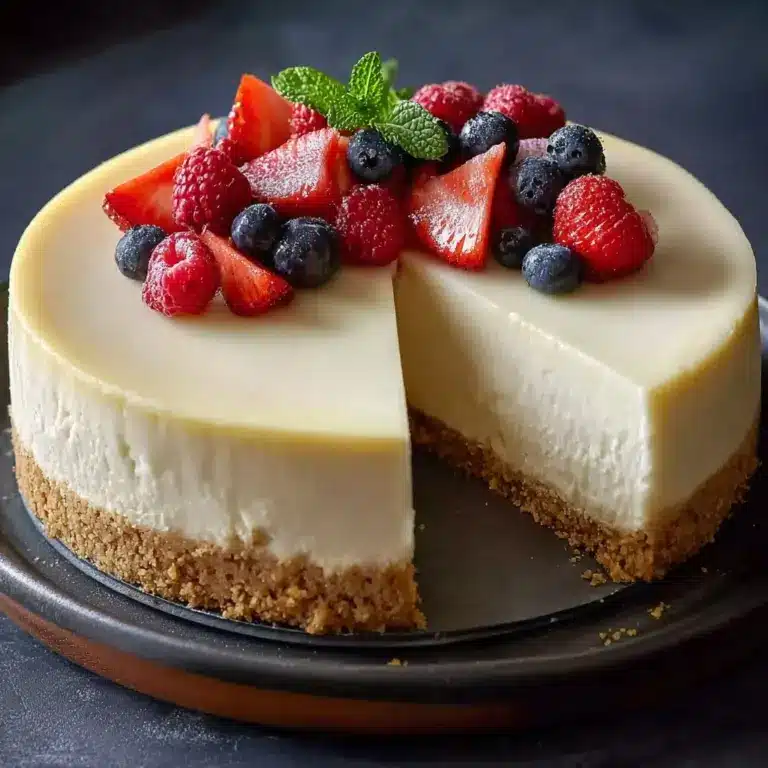 Classic New York Style Cheesecake Recipe
