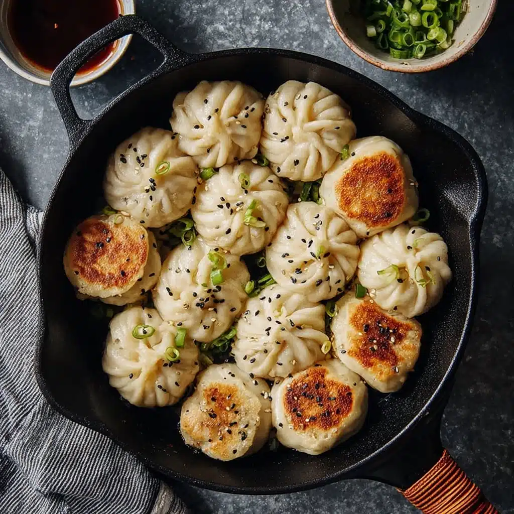 Sheng Jian Bao (生煎包, Shanghai Pan-Fried Pork Buns) Recipe - Recipe Image