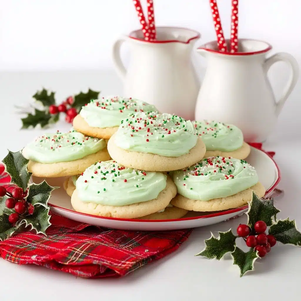Copycat Crumbl Christmas Sugar Cookies Recipe