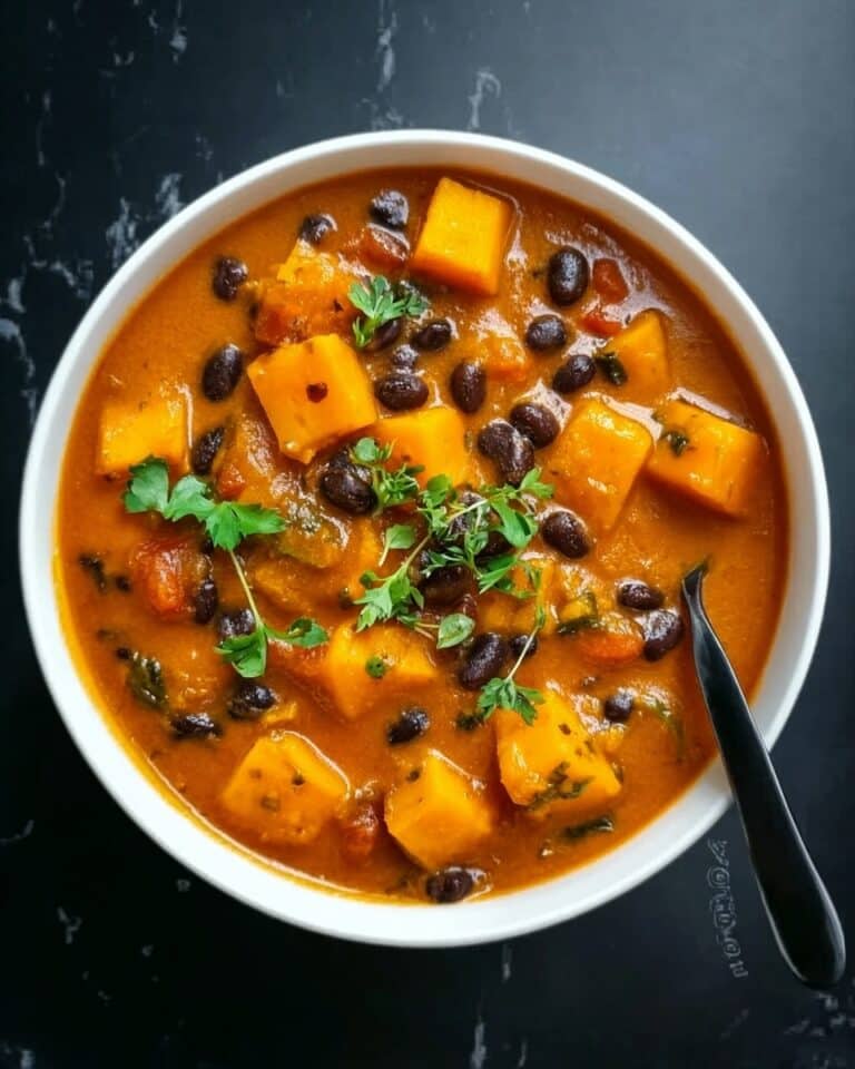Black Bean Butternut Squash Stew Recipe