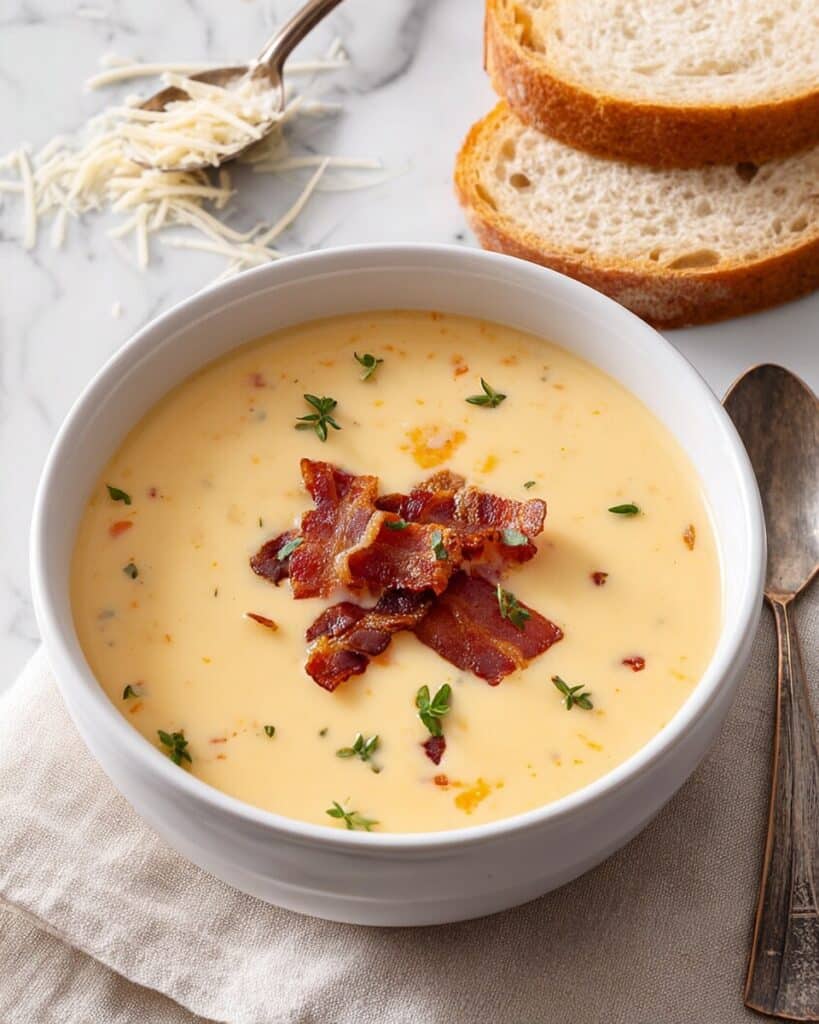 Wisconsin Bacon and Potato Cheese Soup Recipe