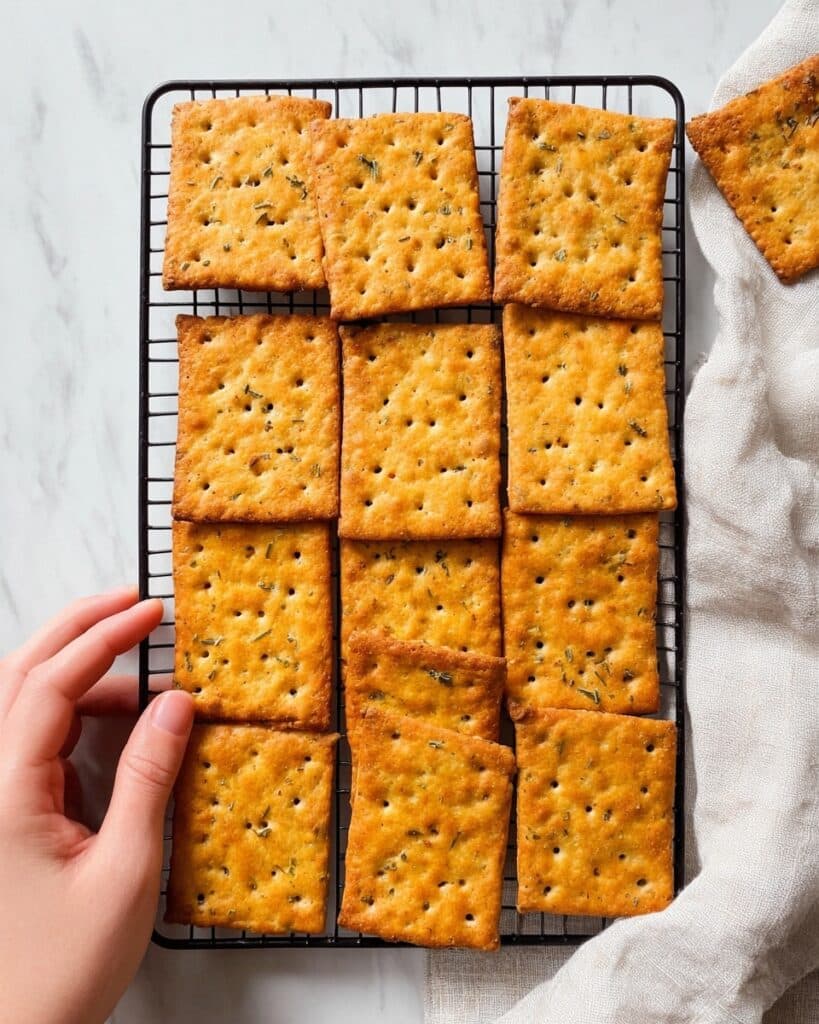 Gluten-Free Chickpea Crackers Recipe