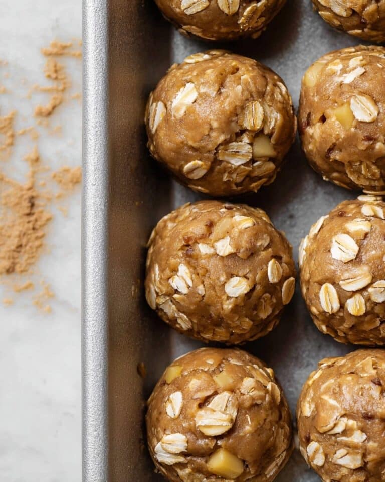 Apple Pie Protein Balls Recipe