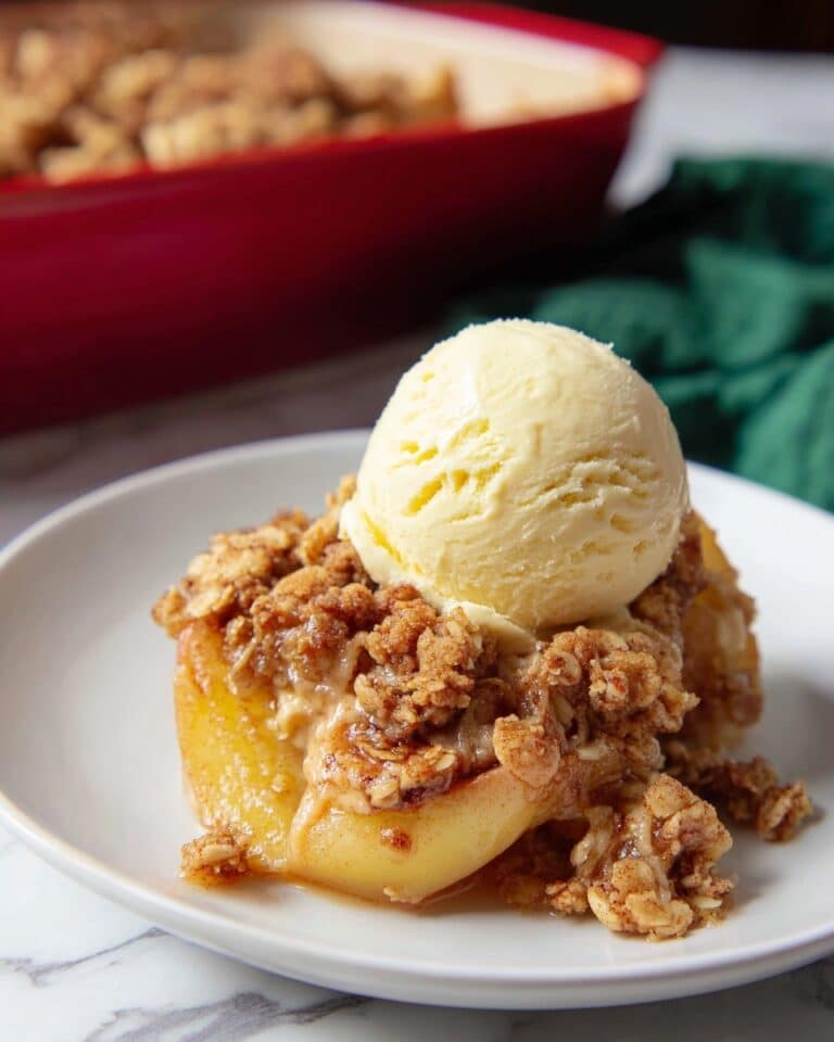 Mini Apple Crisp Baked Apple Halves Recipe