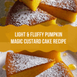 Pumpkin Magic Custard Cake Recipe