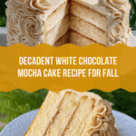 White Chocolate Mocha Cake Recipe