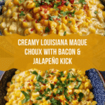 Louisiana Creamed Corn Maque Choux Recipe
