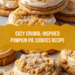 The Best Crumbl Pumpkin Pie Cookies Recipe