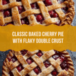 Baked Fresh Cherry Pie Recipe
