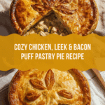 Chicken, Leek and Bacon Pie Recipe