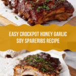 Dump and Go Crockpot Honey Garlic Soy Spareribs Recipe