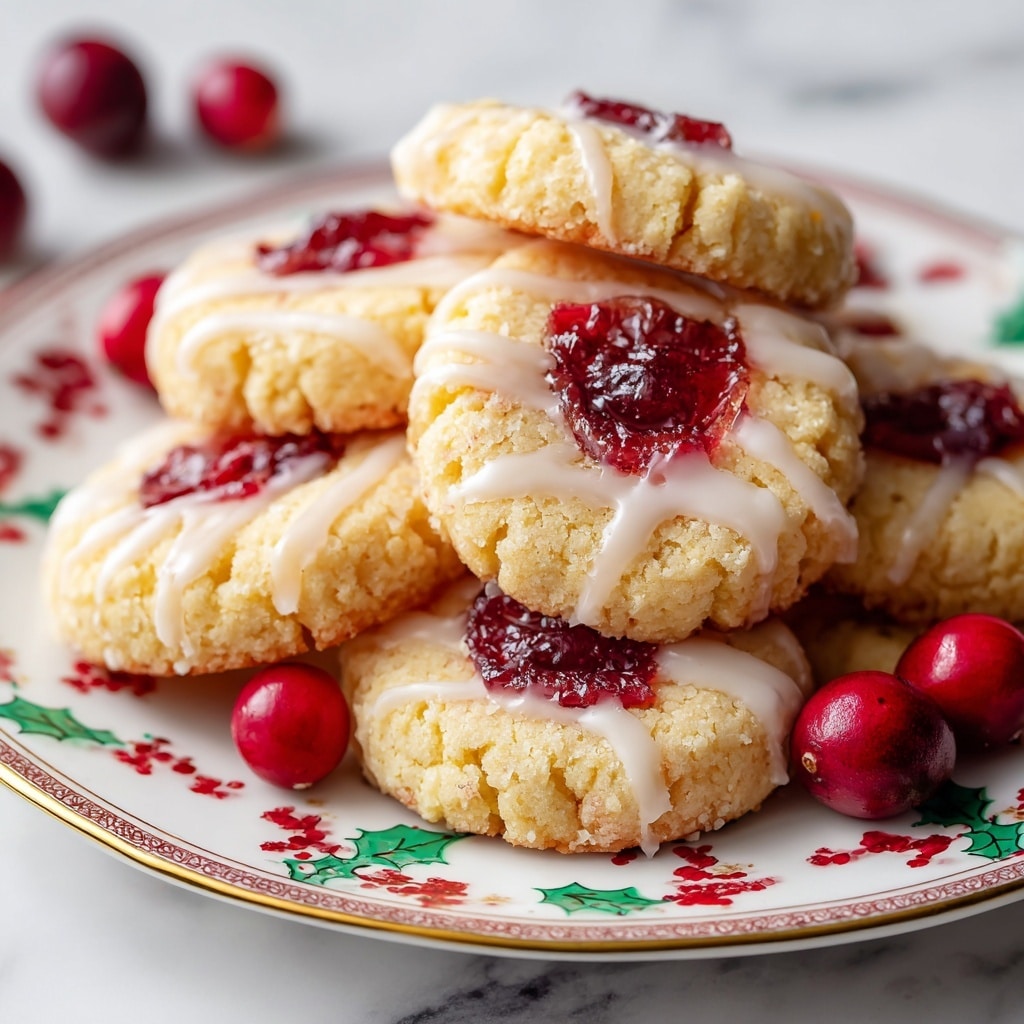 Lemon Cranberry Cookies Recipe