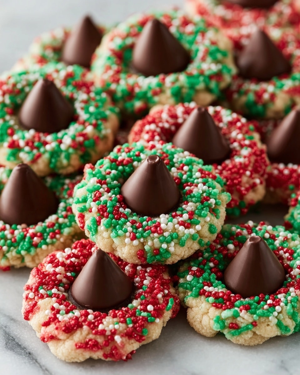 Christmas Sugar Cookie Blossoms Recipe