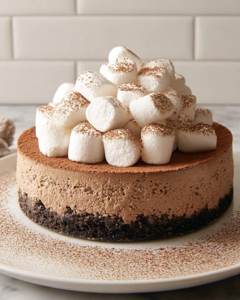 Hot Cocoa Cheesecake Recipe