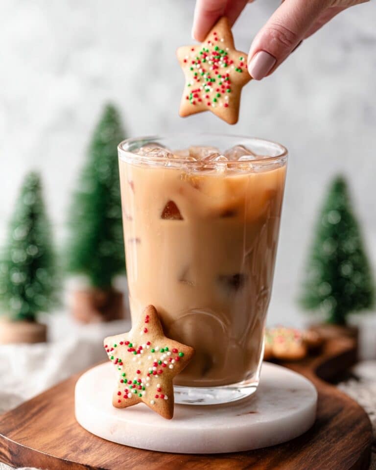 Iced Sugar Cookie Almond Milk Latte (Starbucks Copycat) Recipe