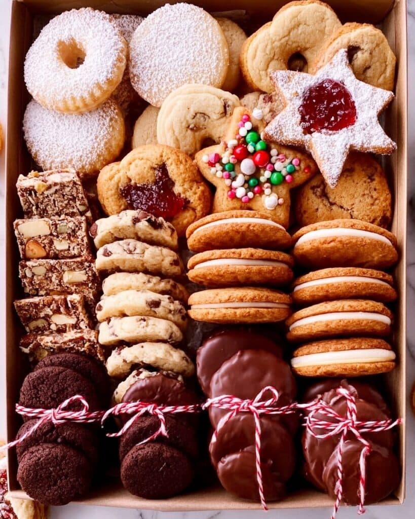 10 Holiday Cookies from 1 Dough – Festive Cookie Box Recipe