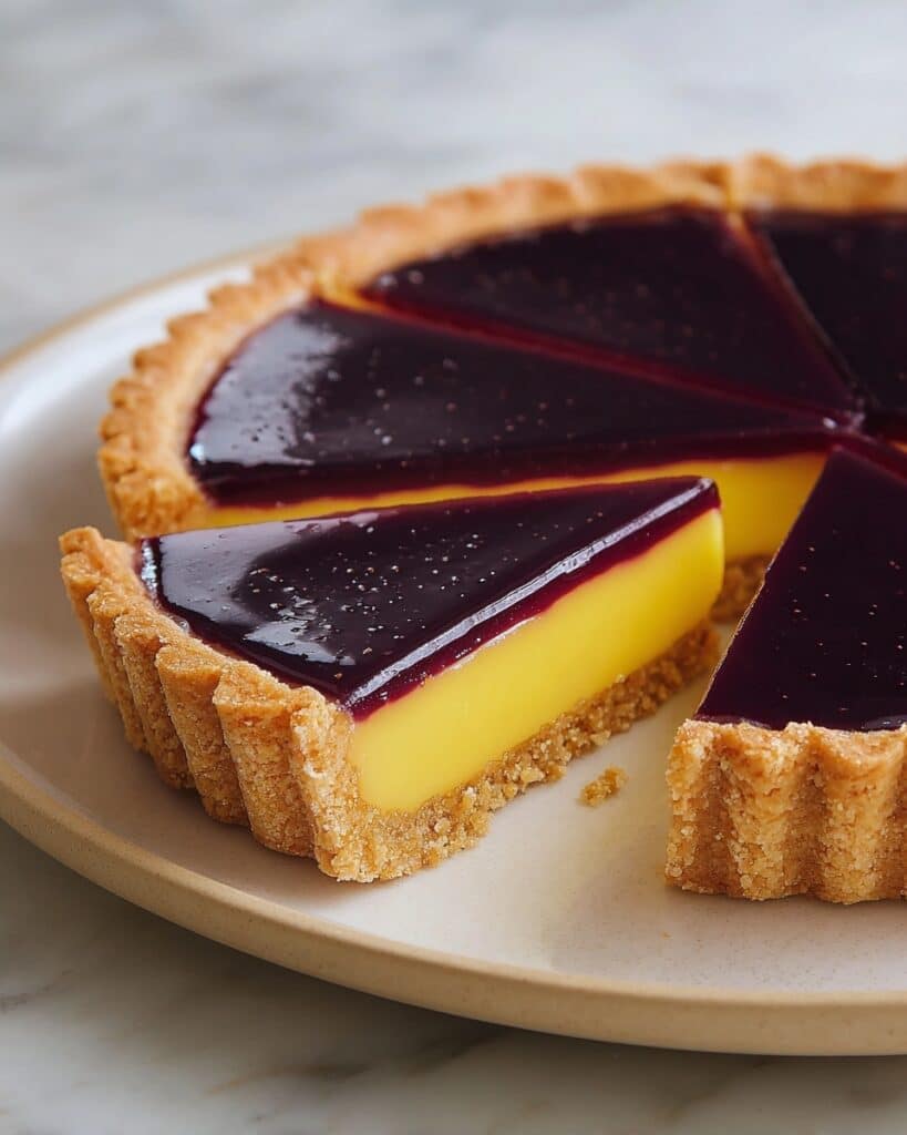 Blueberry–Lemon Curd Tart Recipe