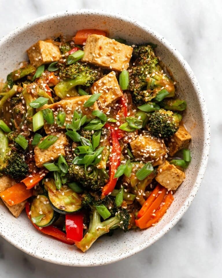 Easy 30 Minute Crispy Tofu Stir Fry Recipe