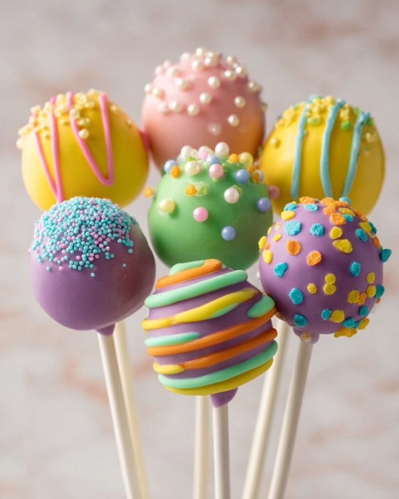Easter Cake Pops Recipe
