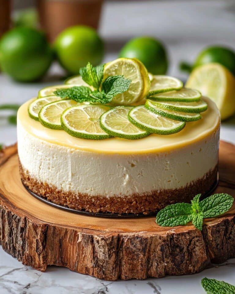 Raw Vegan Lime Cheesecake Recipe