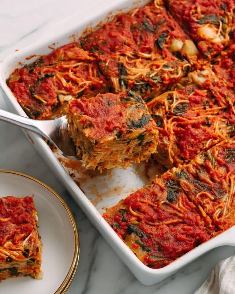 Vegan Baked Spaghetti Recipe