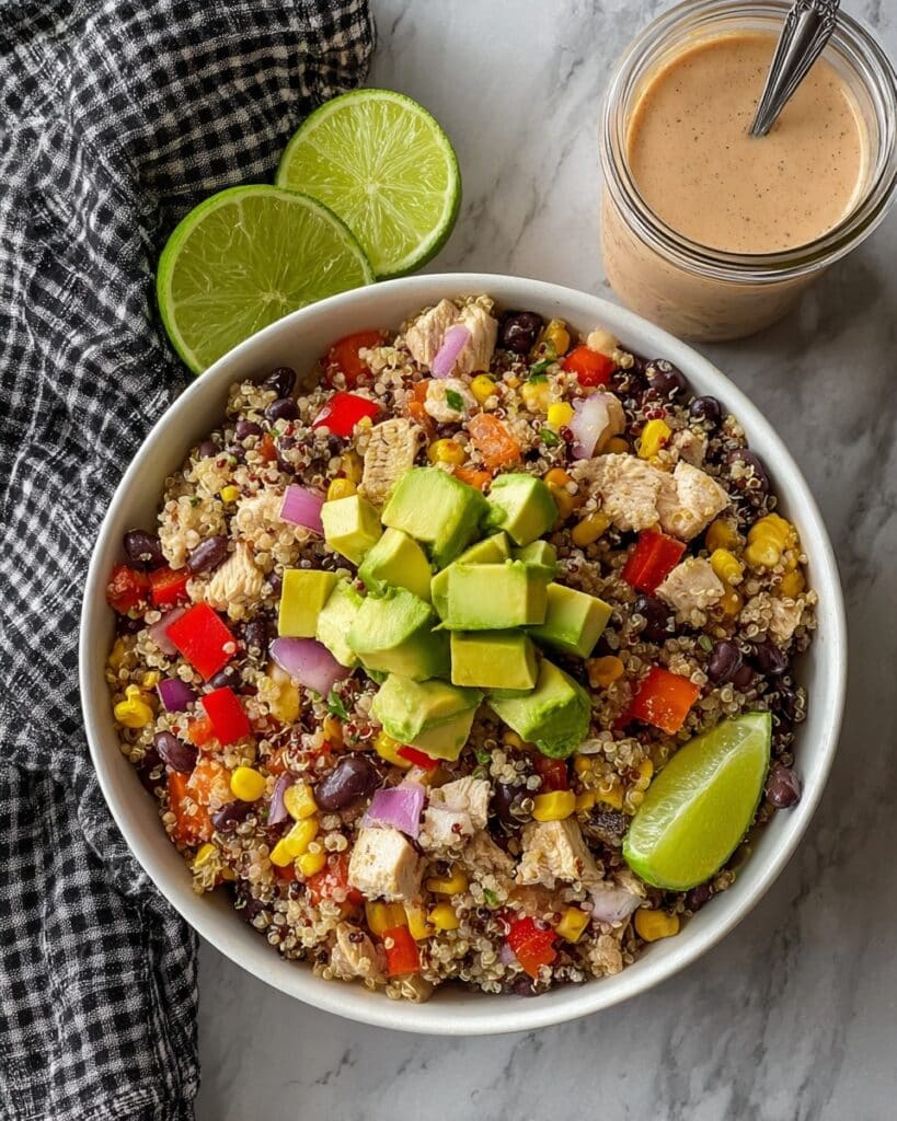 High Protein Southwest Quinoa Salad Recipe