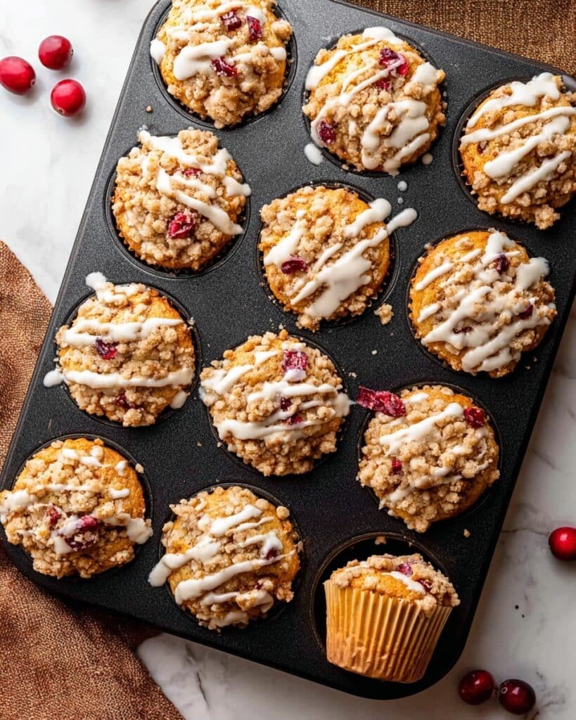Holidays Cranberry Orange Muffins Recipe